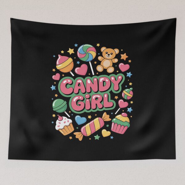 Item preview, Candy Girl Sweet Lollipop Cotton Candy Cute designed and sold by FndPardaL.