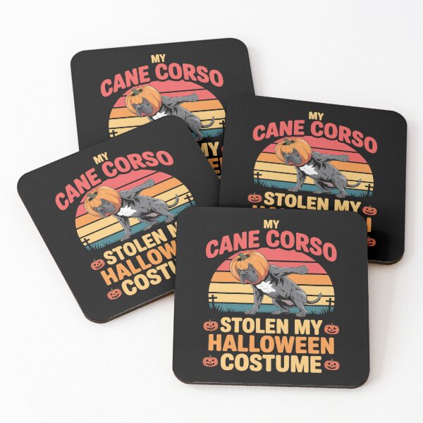 Item preview, Cane Corso Stolen My Halloween Costume Dog Carved Pumpkin designed and sold by FndPardaL.
