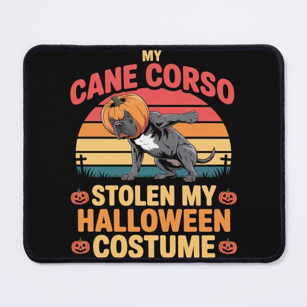 Item preview, Cane Corso Stolen My Halloween Costume Dog Carved Pumpkin designed and sold by FndPardaL.