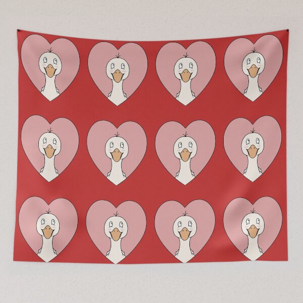 Item preview, Cute Goose Heart Gift for Goose Lovers designed and sold by HugSomeNettles.