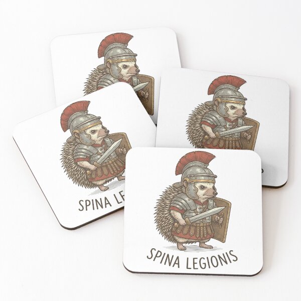 Item preview, Cute Roman Hedgehog Legionary Warrior designed and sold by k3rstman1.