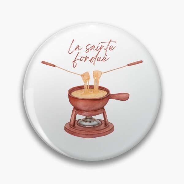 Item preview, Vintage Watercolor “Holy Fondue” Artwork designed and sold by Jynnie.