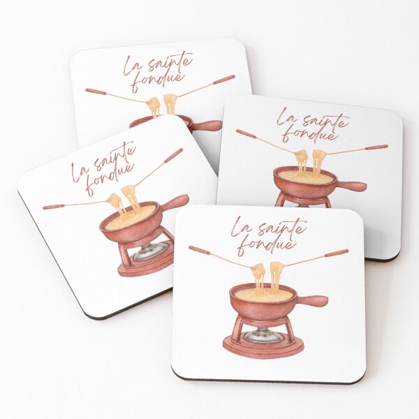 Item preview, Vintage Watercolor “Holy Fondue” Artwork designed and sold by Jynnie.