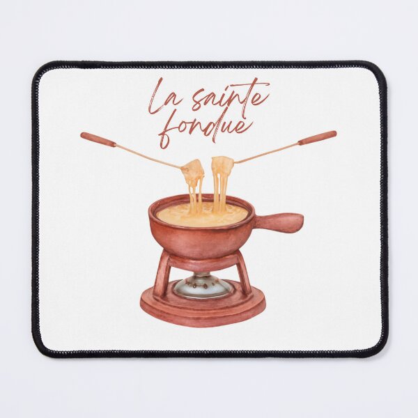 Item preview, Vintage Watercolor “Holy Fondue” Artwork designed and sold by Jynnie.