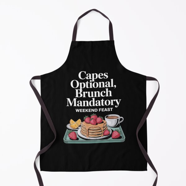 Item preview, Capes Optional Brunch Mandatory Watercolor Breakfast designed and sold by FndPardaL.