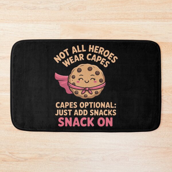Item preview, Capes Optional Just Add Snacks Comic Snack Hero designed and sold by FndPardaL.