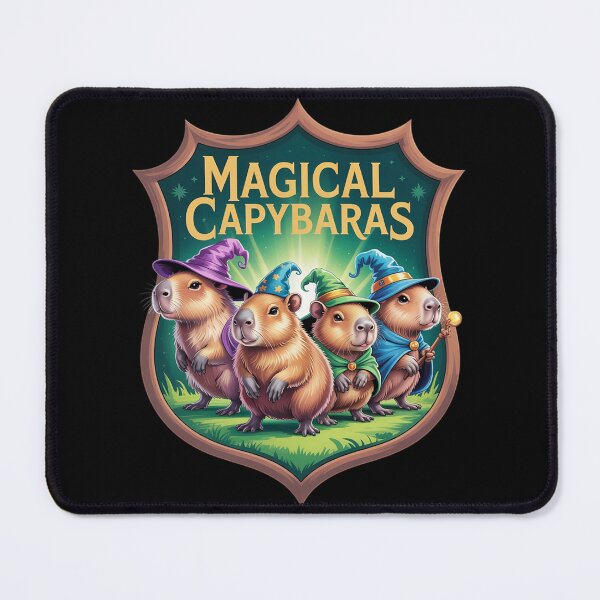 Item preview, Capybara Fellowship Quest Adventure Magical Animal Group designed and sold by JaskconLIfe23.