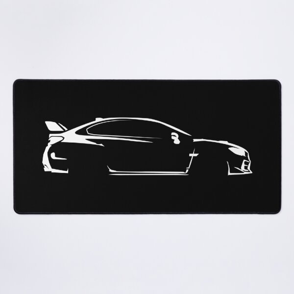 Item preview, WRX VB (2020) Manual 2.4 Turbo – Minimalist Car Silhouette (White) designed and sold by FearnCreative.