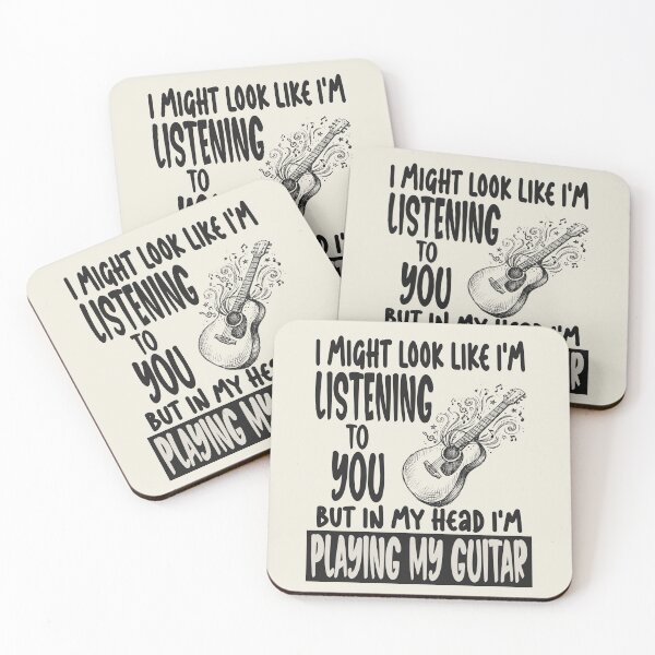 Item preview, I Might Look Like I'm Listening To You Funny Guitar Music designed and sold by Colorfulman.