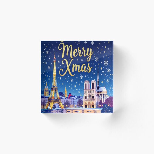 Artikelvorschau, Frohe Weihnachten, Paris! entworfen und verkauft von JackFreestone.