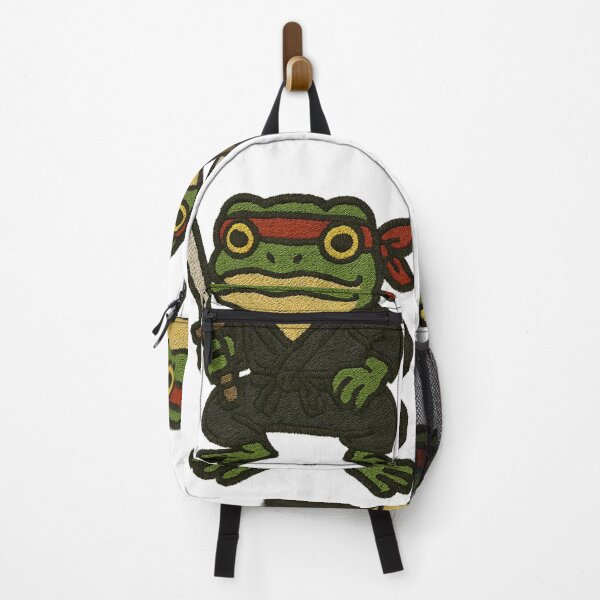 Item preview, Ninja Frog Patch designed and sold by goatshirt.
