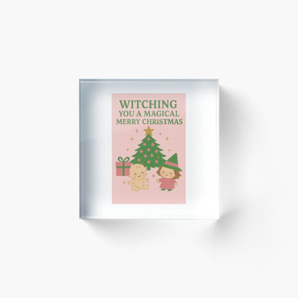 Item preview, Te deseo una feliz Navidad mágica. designed and sold by The Paper Cut .