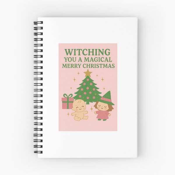 Item preview, Witching you a magical Merry Christmas  designed and sold by The Paper Cut .