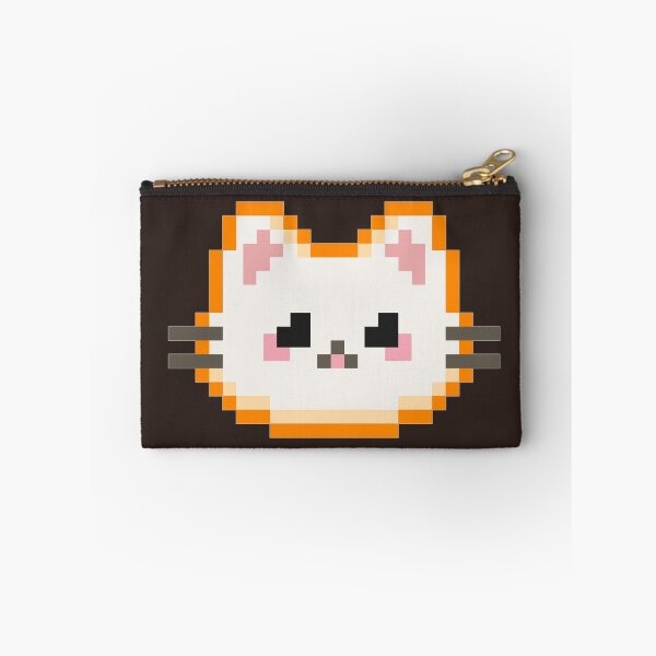 Item preview, Meowbit - Pixel cat cutie (dark version) designed and sold by BlackPUnicorn.