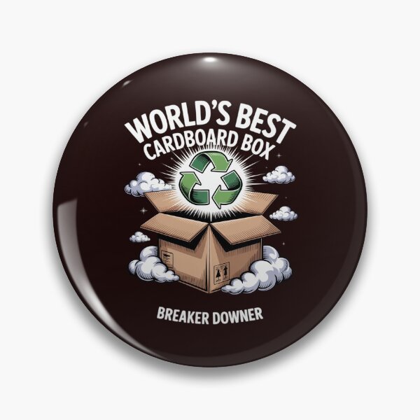 Item preview, Cardboard Box Breaker Downer Sarcastic Recycling Hero 1 designed and sold by JaskconLIfe23.