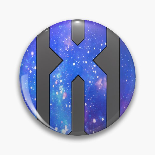 Item preview, MONSTA-X-LOGO-(BLUE-GALAXY)--- designed and sold by HawaHofer.
