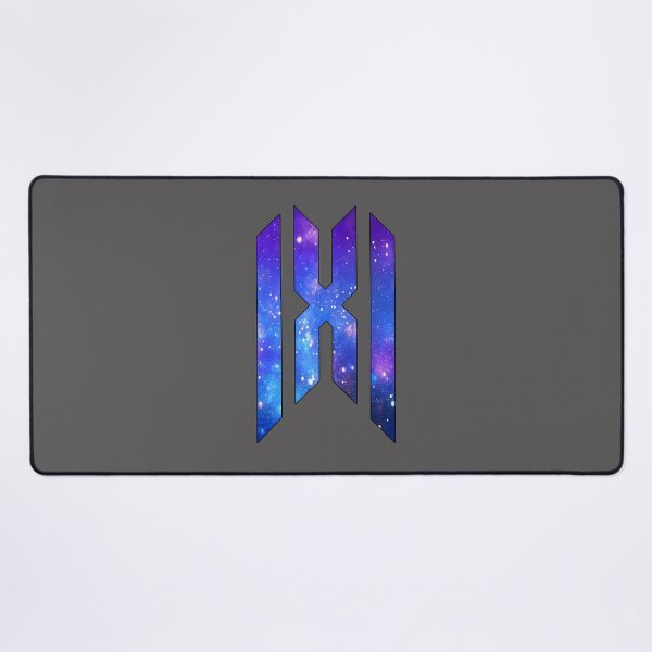 Item preview, MONSTA-X-LOGO-(BLUE-GALAXY)--- designed and sold by HawaHofer.