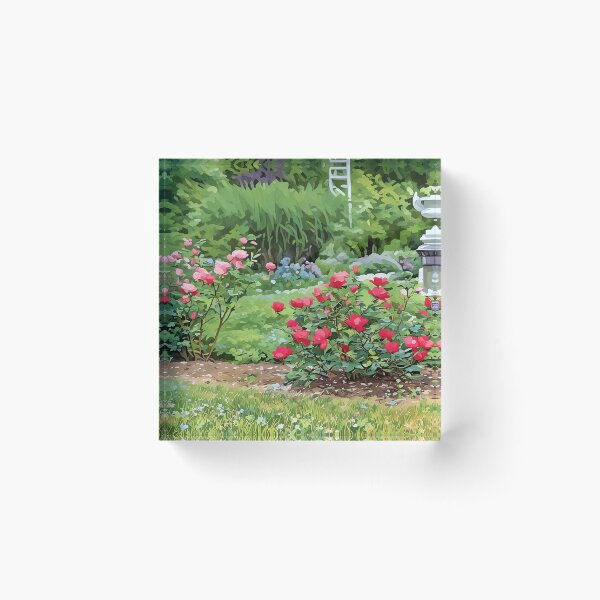 Item preview, Knockout Roses in my Garden designed and sold by tomorrowsart.