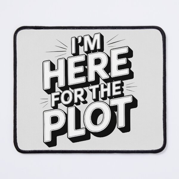 Item preview, Here for the Plot Minimalist Aesthetic Text Design designed and sold by SoftyDesigns.