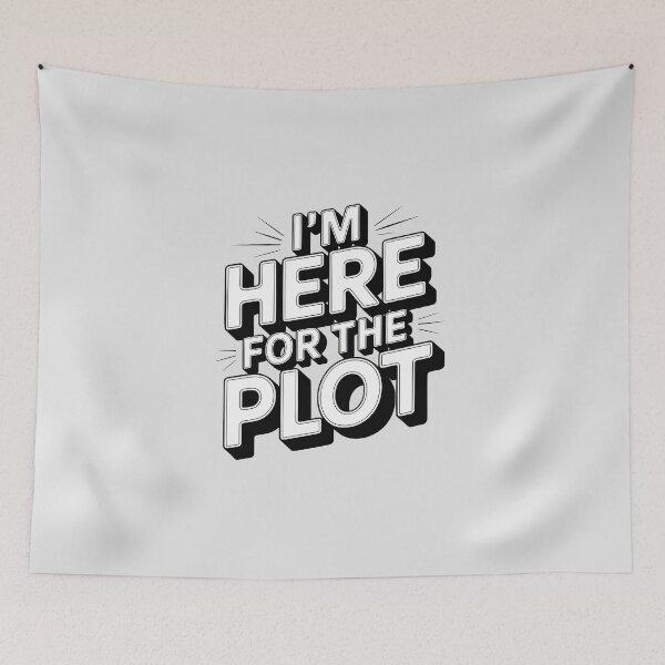 Item preview, Here for the Plot Minimalist Aesthetic Text Design designed and sold by SoftyDesigns.