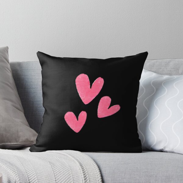Item preview, Watercolor Triple Hearts Pink  designed and sold by Dreambigdigital.