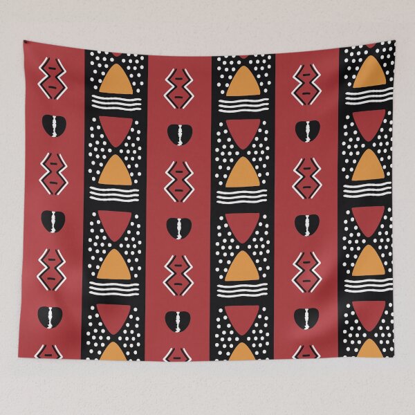 Item preview, African textile pattern - Bogolan designed and sold by Wolagno.