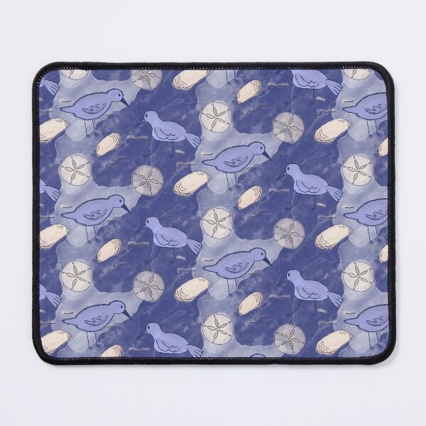 Item preview, Sandpiper and the Sand Dollar Pattern in Navy designed and sold by designsbyklm.