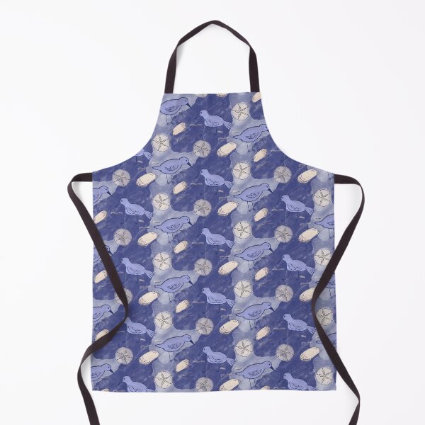 Item preview, Sandpiper and the Sand Dollar Pattern in Navy designed and sold by designsbyklm.