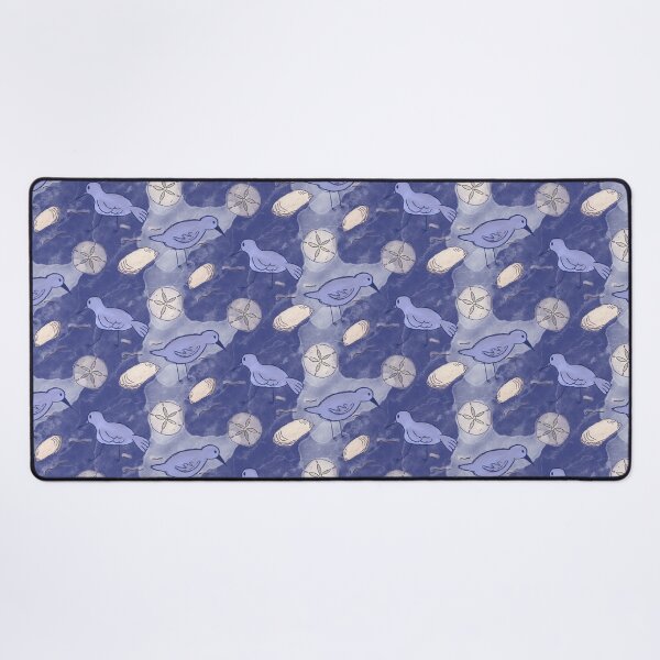 Item preview, Sandpiper and the Sand Dollar Pattern in Navy designed and sold by designsbyklm.
