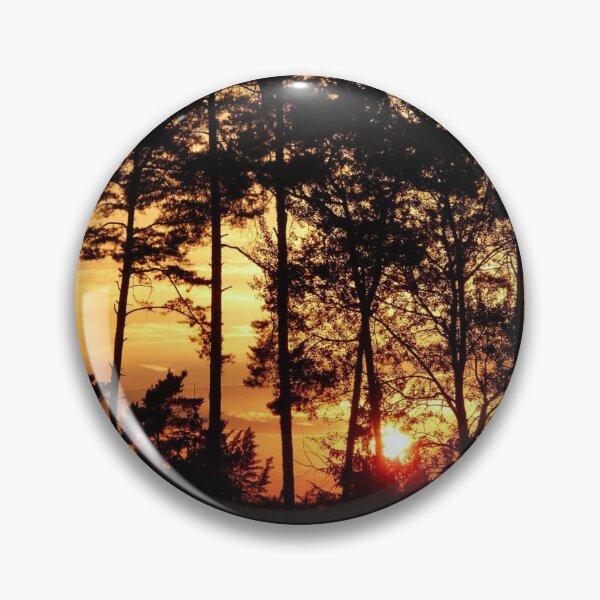 Item preview, Trees In Sunset Silhouette Photographic Print designed and sold by Mother-Nature65.