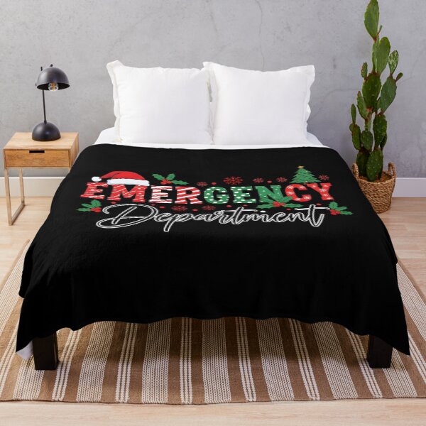 Item preview, Emergency Department Christmas Santa ER designed and sold by BakeryDozen.