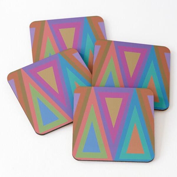 Item preview, Vibrant Triangles designed and sold by Indra's Net.
