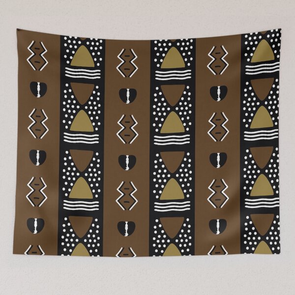 Item preview, African textile pattern - Bogolan designed and sold by Wolagno.