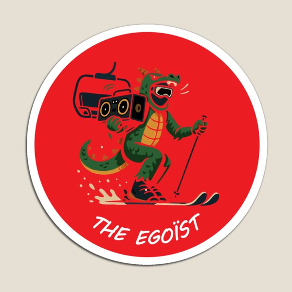 Item preview, Copy of The Egoist of the Slopes – crocodile skier costume with speaker designed and sold by Atelier Brume.