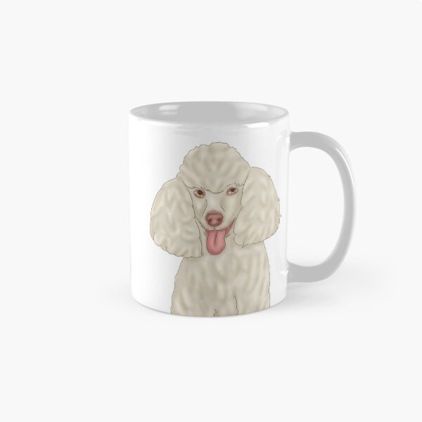 Item preview, French Poodle – Cute Semirealistic Dog Design designed and sold by Crack-in-Colors.