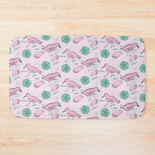 Item preview, Sandpiper and the Sand Dollar Pattern in Pink designed and sold by designsbyklm.