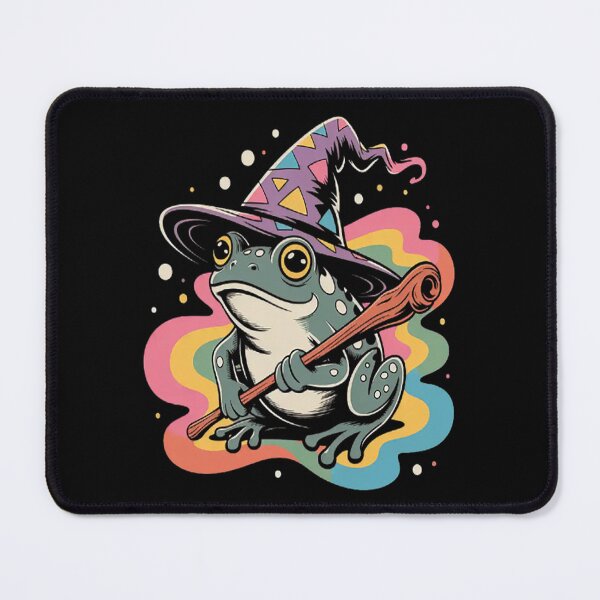 Item preview, Magical Wizard Frog EDM Party Psychedelic Rave Trippy designed and sold by mandiana.