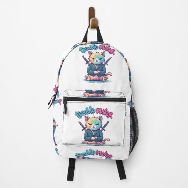 Item preview, cat, naughty, troublemaker, sassy, swords designed and sold by TrueArtVibes.