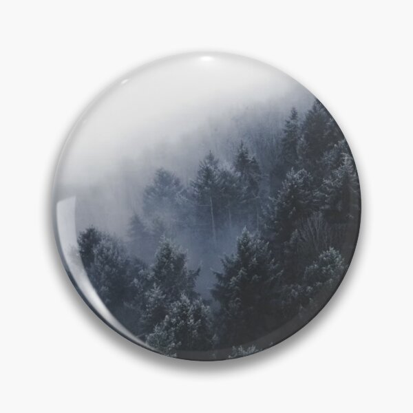 Item preview, Misty Dark Trees Photographic Print designed and sold by Mother-Nature65.