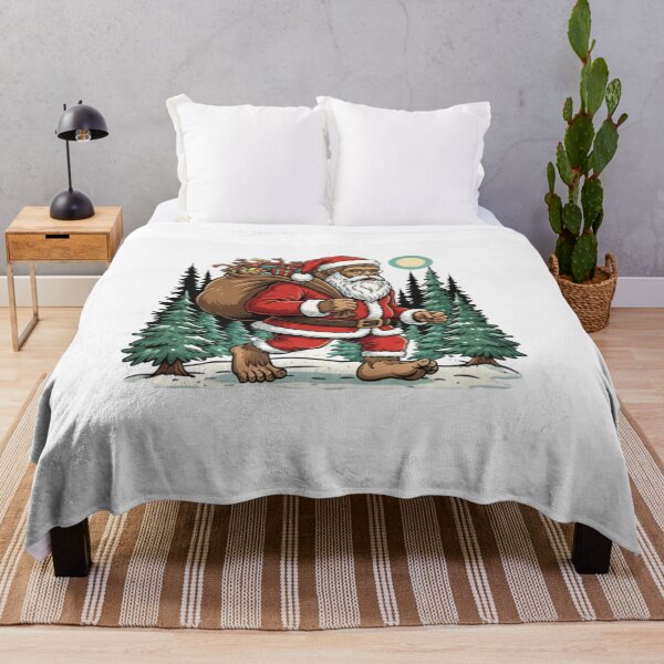 Item preview, Bigfoot Santa Christmas Shirt, Sasquatch Santa Claus Tee, Funny Bigfoot Holiday T-Shirt, Festive Christmas Cryptid designed and sold by Printsouf.