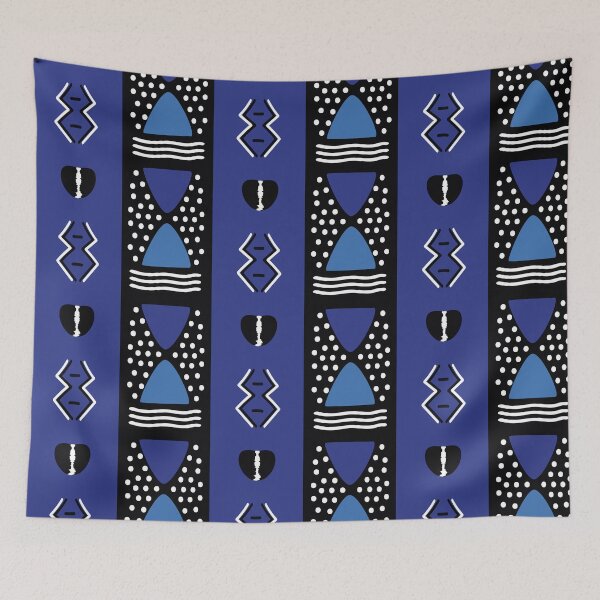Item preview, Bogolan Pattern Stock Illustrations designed and sold by Wolagno.