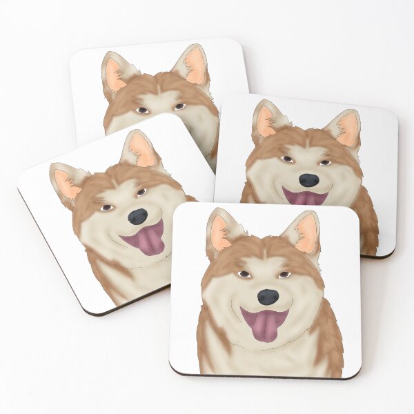 Item preview, Akita –  Cute Semirealistic Dog Design designed and sold by Crack-in-Colors.