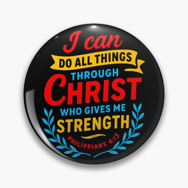 Item preview, Philippians 4:13 I can do all things through Christ who gives me strength designed and sold by plushism.