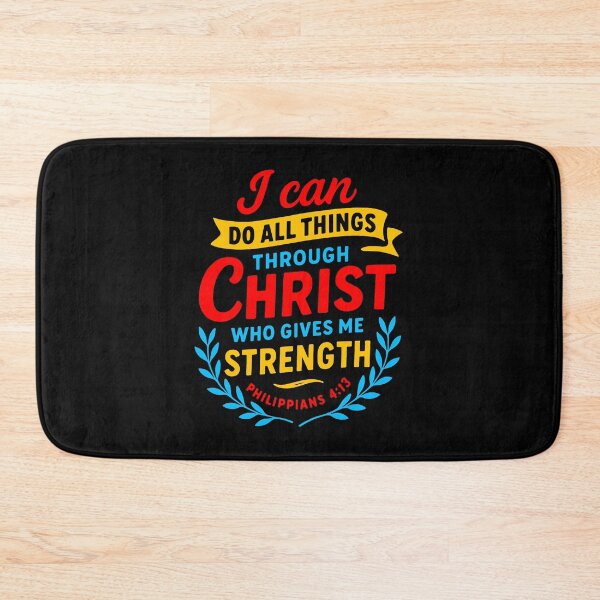 Item preview, Philippians 4:13 I can do all things through Christ who gives me strength designed and sold by plushism.