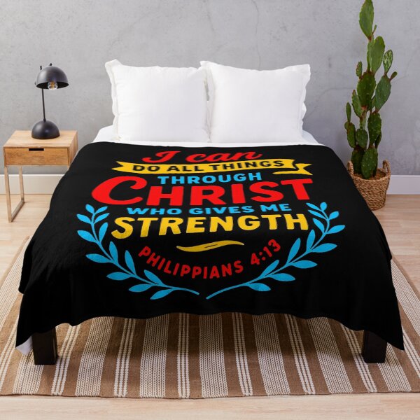 Item preview, Philippians 4:13 I can do all things through Christ who gives me strength designed and sold by plushism.