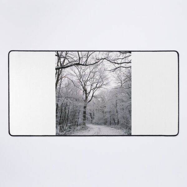 Item preview, Winter Snow Path Trees Photographic Print designed and sold by Mother-Nature65.