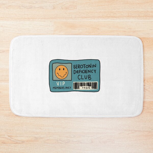 Item preview, Serotonin deficiency club membership card designed and sold by aziza-doodles.