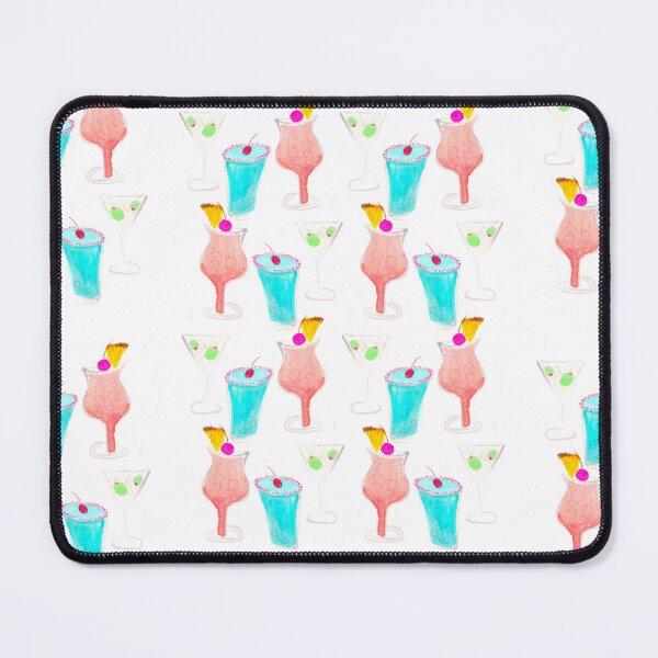 Item preview, Let’s Drink Cocktails Pattern designed and sold by Dreambigdigital.