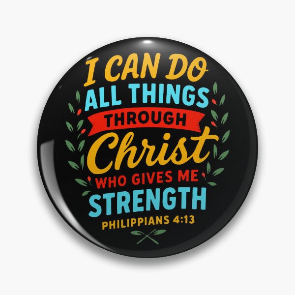 Item preview, Philippians 4:13 I can do all things through Christ who gives me strength designed and sold by plushism.