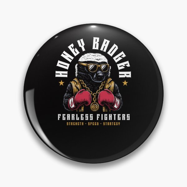 Item preview, Honey Badger: Fearless Fighters designed and sold by Mosaiic1.